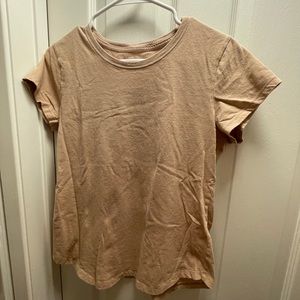 Beige Abercrombie tee